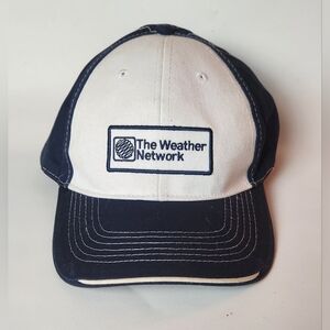 The Weather Network Black and White Cap